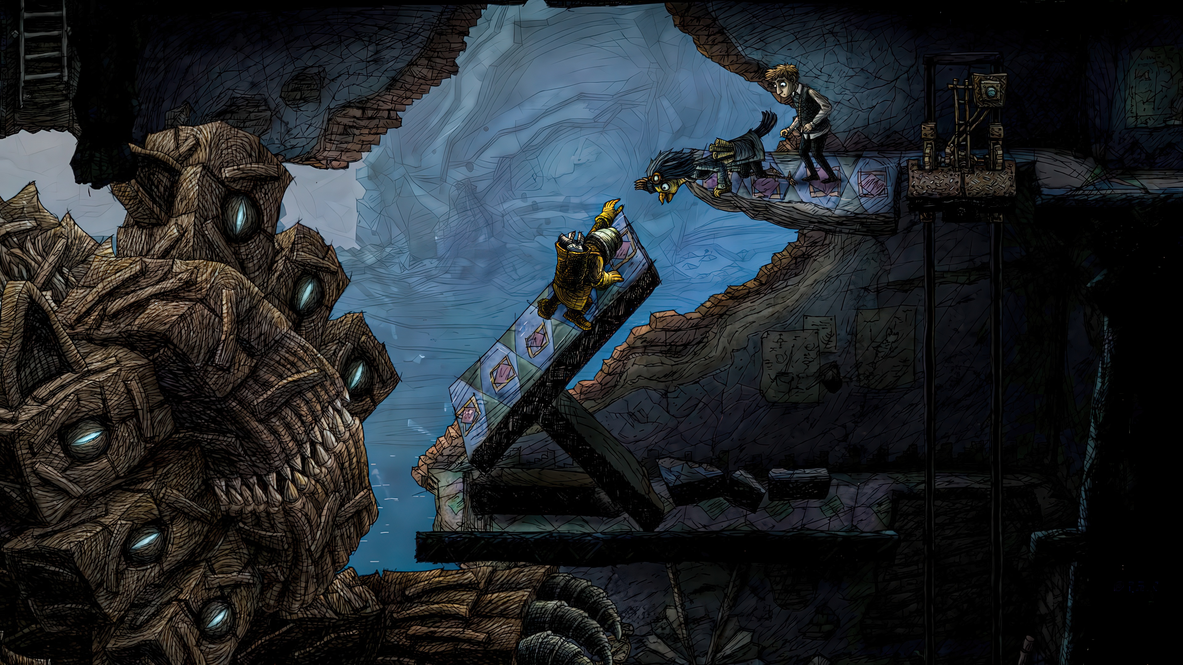 Oh no! — Creaks screenshot or game artwork by JZR SUPOVE