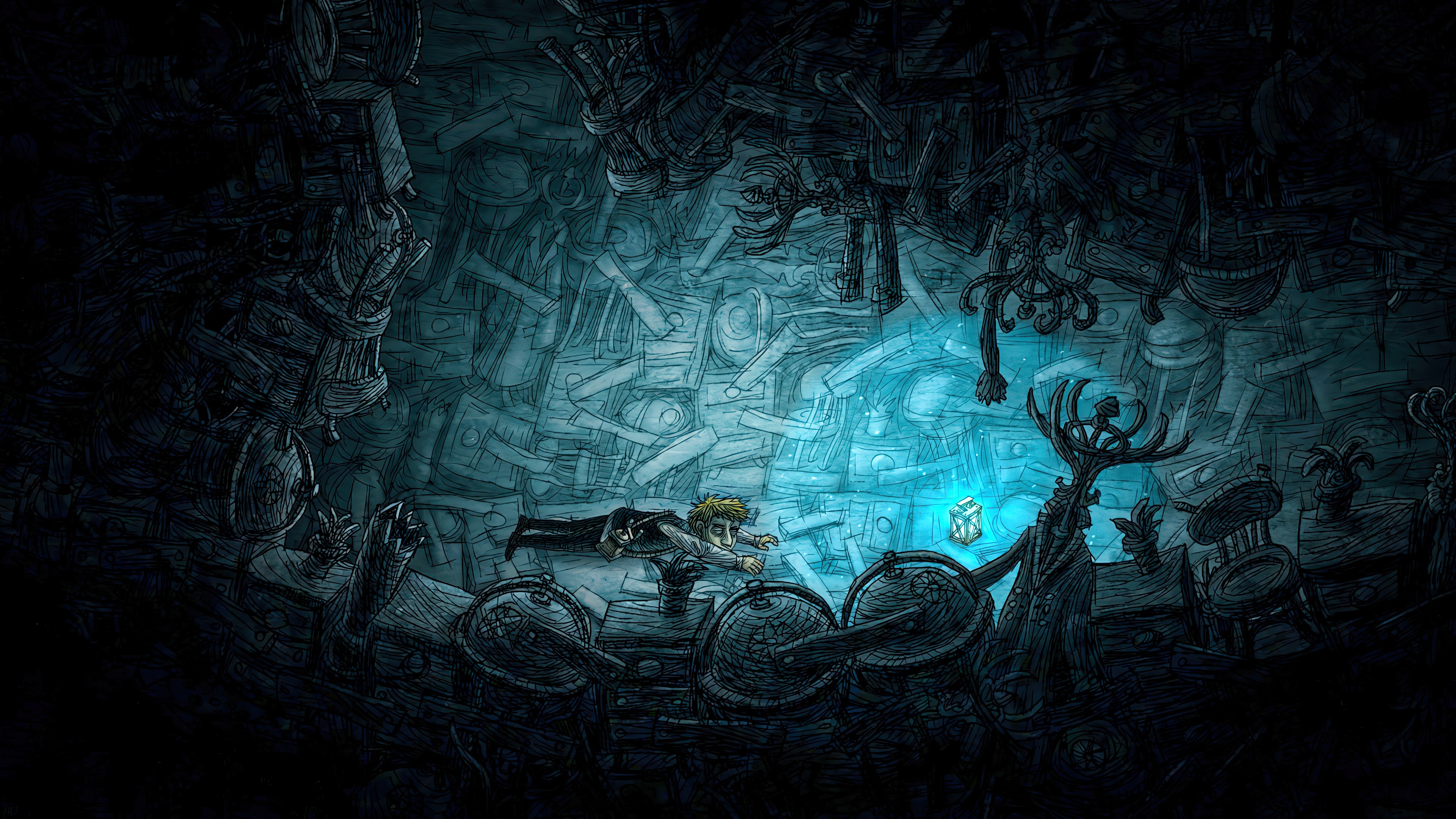 Got inside the puppy — Creaks screenshot or game artwork by JZR SUPOVE