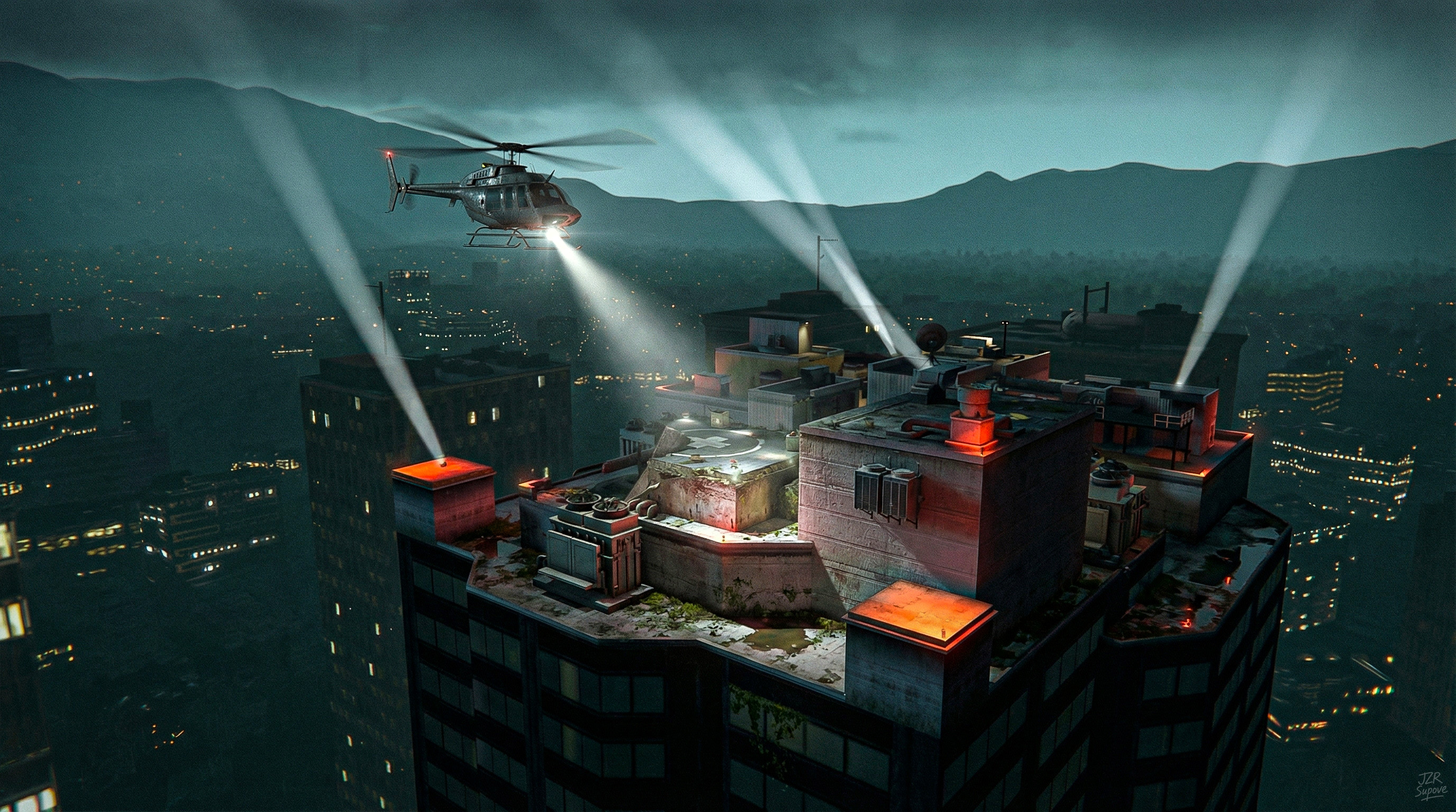 Rooftop — Left 4 Dead 2 screenshot or game artwork by JZR SUPOVE